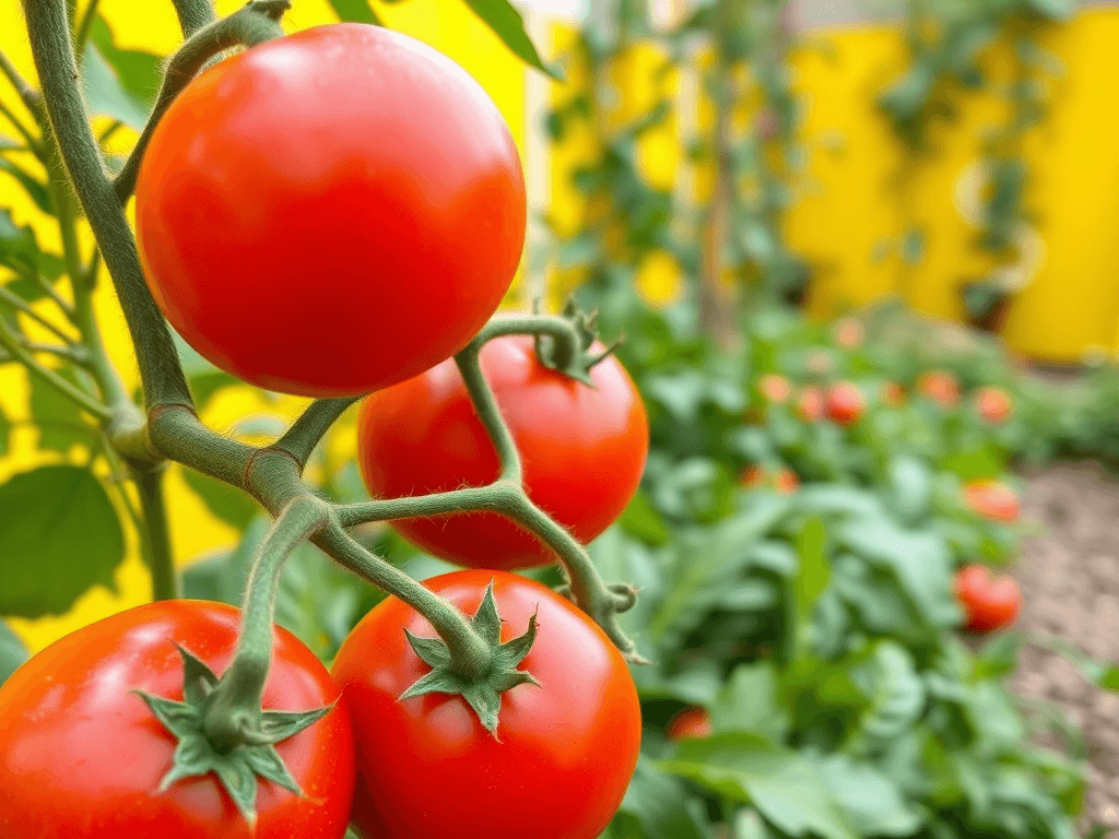 W jakiej odległości sadzić pomidory?