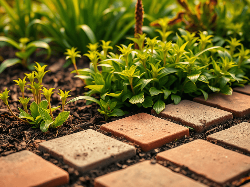 Obrzeża z cegły w ogrodzie – wykonanie, inspiracje