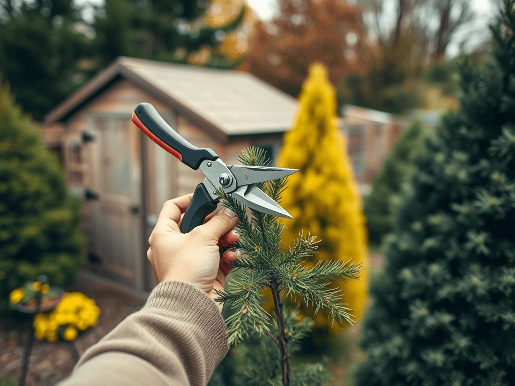 Przycinanie świerków od dołu – poradnik
