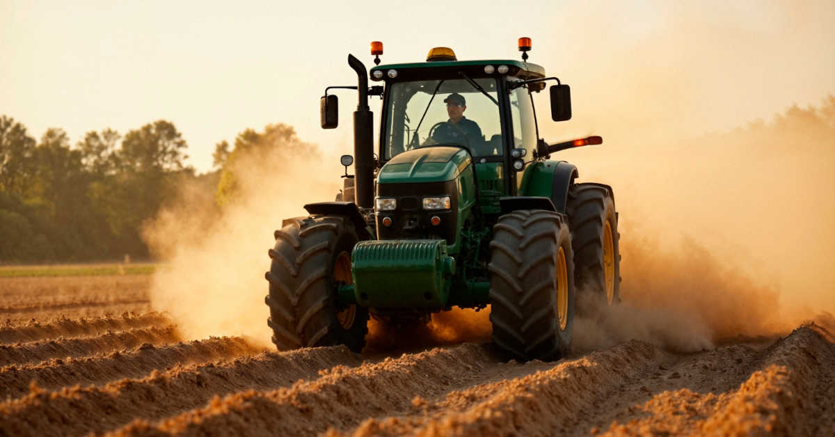 Jak dobrać moc silnika traktora do powierzchni areału?