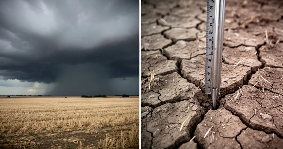 Porównanie suszy atmosferycznej i glebowej